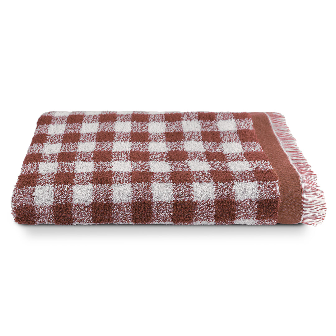 Gracia 100% Cotton Yarn-Dyed Bath Towel