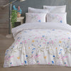 Lumi Double Ranforce Duvet Cover Set White (4 Pieces)