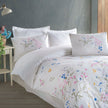 Lumi Double Ranforce Duvet Cover Set White (4 Pieces)
