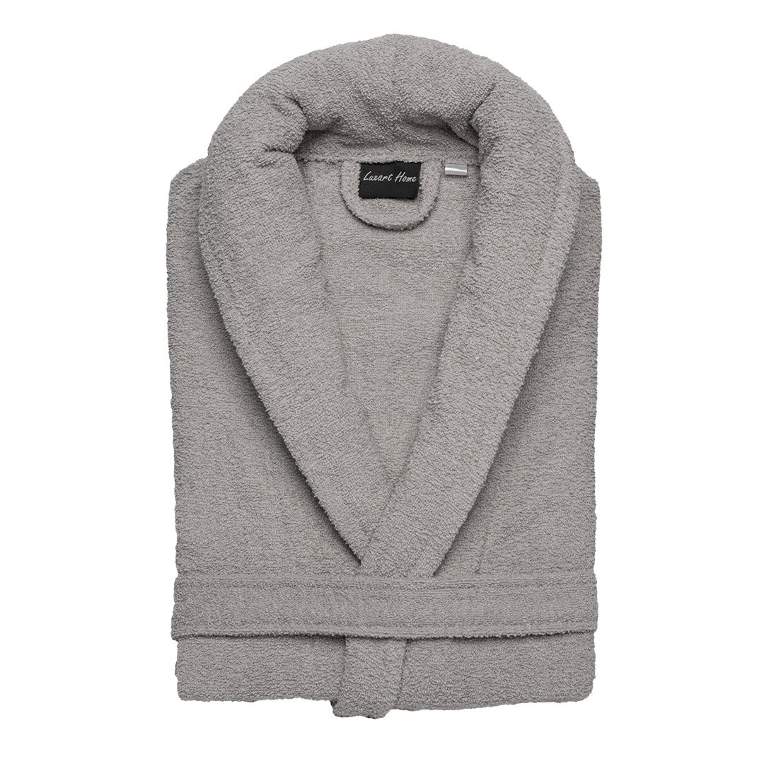 Mark Plus Size Unisex Bathrobe Beige