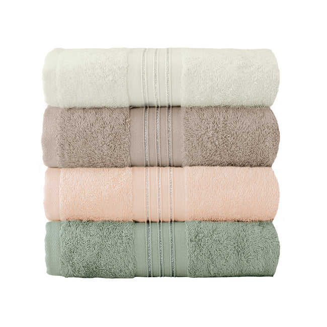 Maxwell %100 Pamuk 4'lü Banyo Havlusu Seti