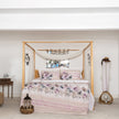 Miranda Double Ranforce Duvet Cover Set Beige (4 Pieces)