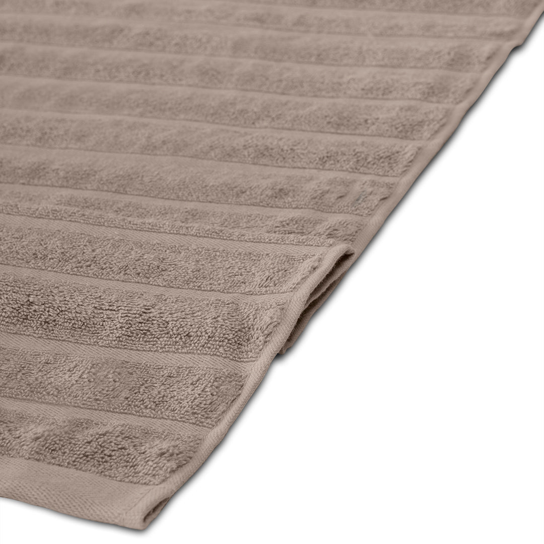 Monna 100% Cotton 4-Piece Hammam Set Anthracite/Beige