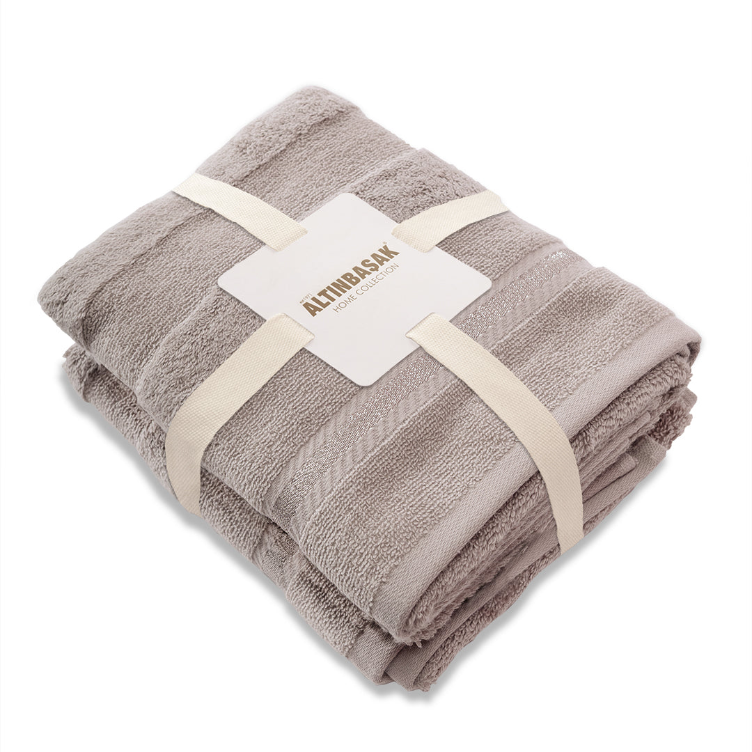 نيلا قطن بنسيه مجموعة من منشفتين