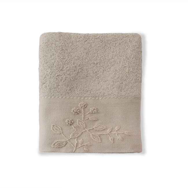 Махровое полотенце для рук Noble Bambu с вышивкой