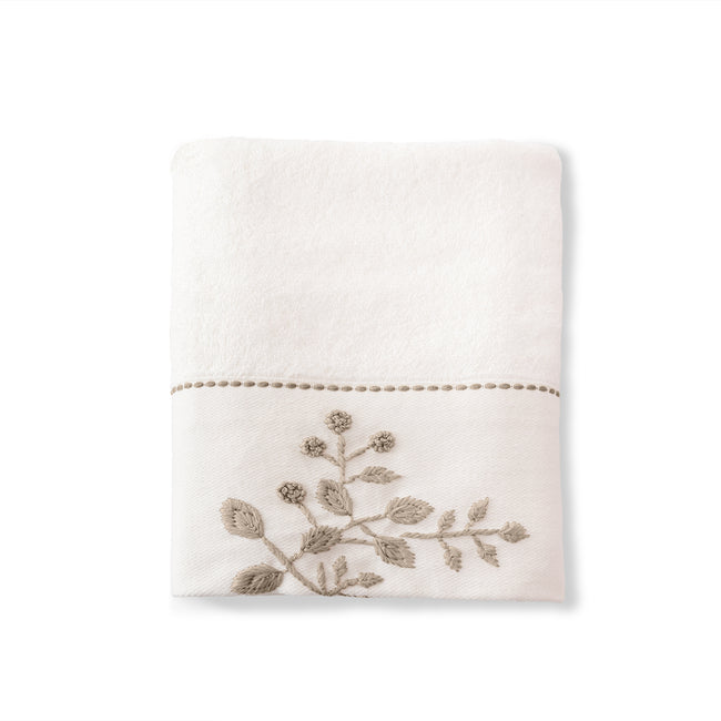 Элегантное бамбуковое полотенце для рук с вышивкой