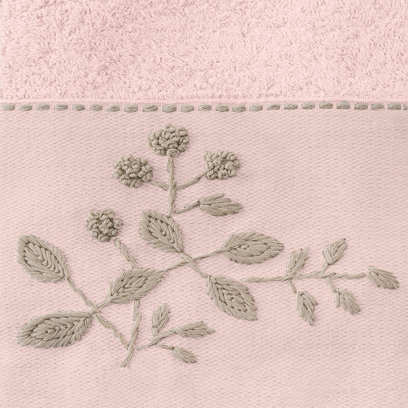 Махровое полотенце для рук Noble Bambu с вышивкой