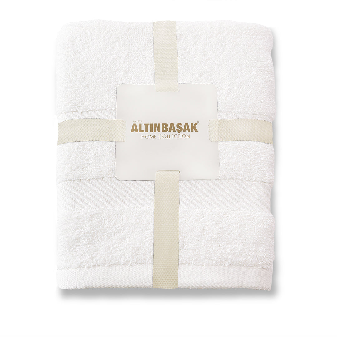 نوري %100 قطن مجموعة من منشفتين