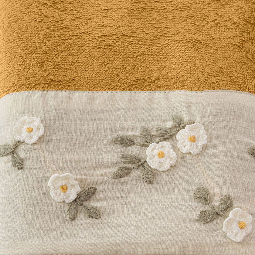 Махровое полотенце Nova Bambu с вышивкой