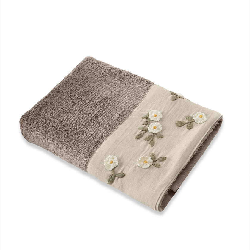 Полотенце для рук Nova Bambu с вышивкой