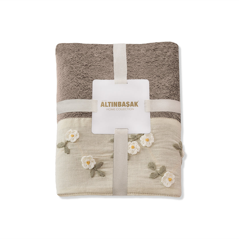 Полотенце для рук Nova Bambu с вышивкой