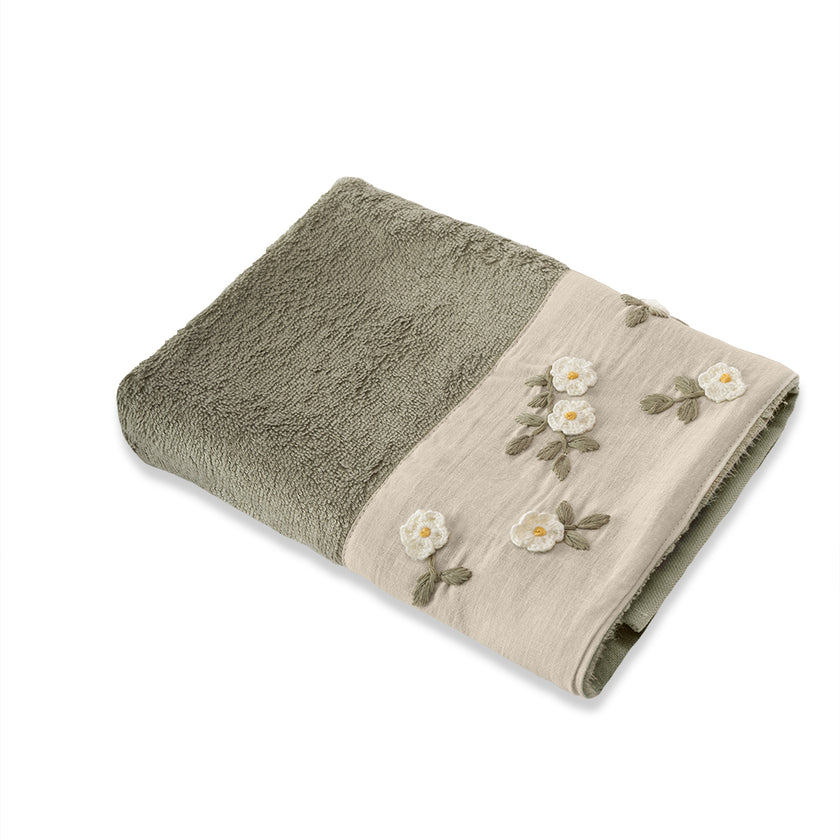 Полотенце для рук Nova Bambu с вышивкой
