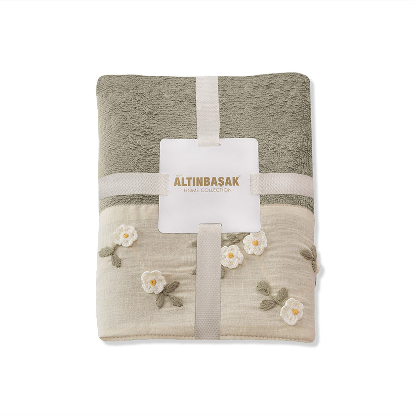 Полотенце для рук Nova Bambu с вышивкой