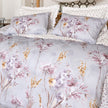 Ofelya Double Ranforce Duvet Cover Set Lilac (4 Pieces)