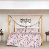 Ophelia Double Ranforce Duvet Cover Set Light Powder Pink (4 Pieces)
