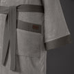 Orion Bamboo Unisex Bathrobe Gray