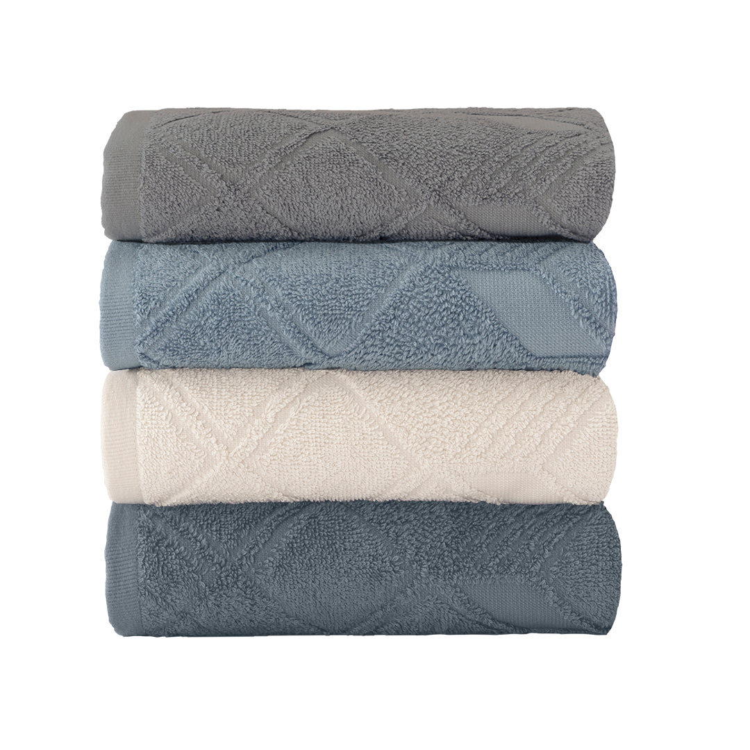 Paloma %100 Pamuk 4'lü Banyo Havlusu Seti