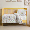 Piccolo %100 Pamuk Ranforce Bebek Nevresim Takımı Beyaz (4 Parça)