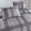 Rexos Double Ranforce Duvet Cover Set Grey (4 Piece)