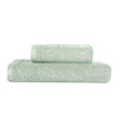 Lavenza %100 Pamuk Jakarlı 2'li Banyo Seti Mint 50x90/90x150