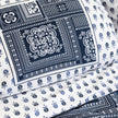Umay Double Ranforce Duvet Cover Set Navy/White (4 Piece)