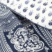 Umay Double Ranforce Duvet Cover Set Navy/White (4 Piece)