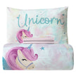 Unicornland Tek Kişilik %100 Pamuk Ranforce Nevresim Takımı Lila (3 Parça)