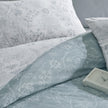 Unique Double Ranforce Duvet Cover Set Mint (4 Pieces)