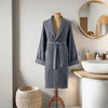 Verto 100% Cotton Unisex Bathrobe Indigo