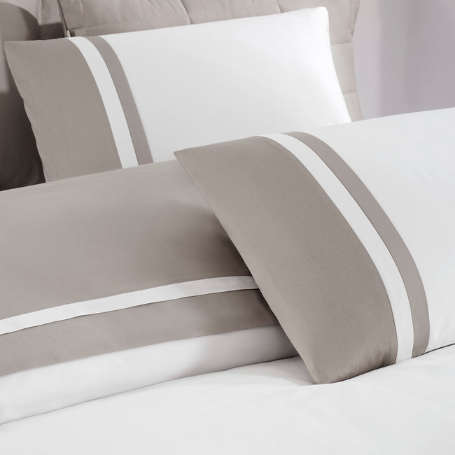 Vespera Çift Kişilik Nevresim-Yatak Örtüsü Takımı Bej (9 Parça)